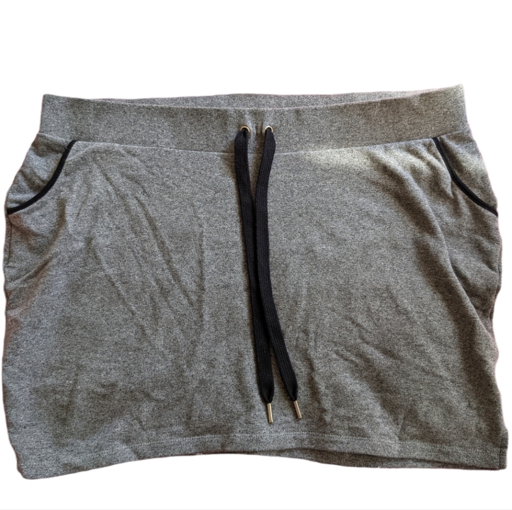 Maternity Comfy Skirt, Drawstring and Two Pockets